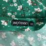 Ladies Green & White Short Sleeved Top from In extenso Size: UK 26 / EU 54 Image 5