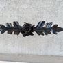 Over Headboard Iron Curtain Rail Image 2