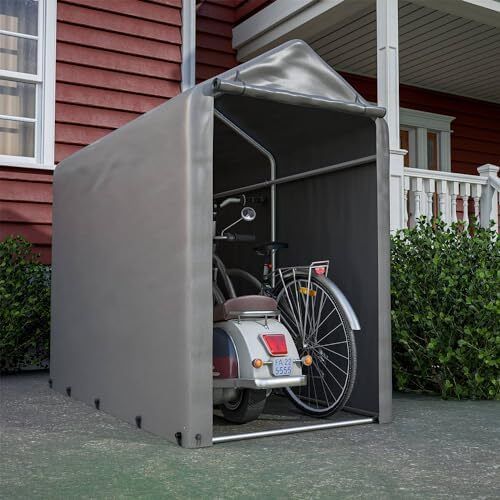 Garden Waterproof Anti-UV Bike Storage Tent Bicycle Motorcycle Shed Shelter