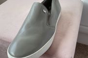 Michael kors size 7 grey leather Bnwt