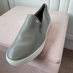 Michael kors size 7 grey leather Bnwt