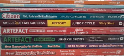 Junior Cycle Books in Customisable Bundles for Cheap