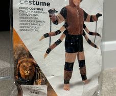 spider costume 3-4 years old