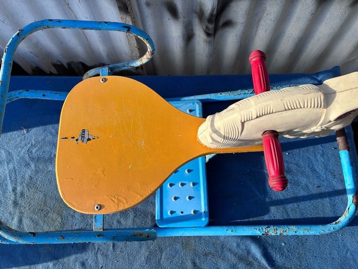 Vintage Leeway's child's rocking horse
