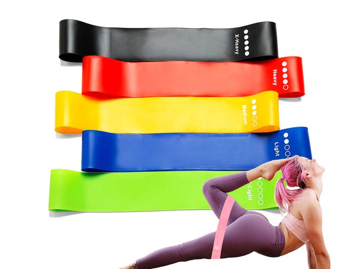 Resistance Band Set For Men And Women 5 In Set