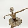 Ballerina - Patinated Bronze, Marble (Signed) Image 5