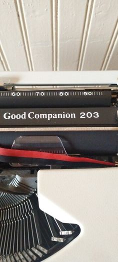 Cased Portable Typewriter