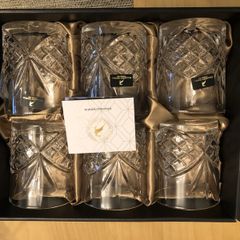 Killarney Crystal 6 x Whiskey Glasses and 6 x Goblets