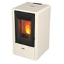 Nina 7kW White Wood Pellet Stove Image 2
