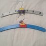 Two wooden hangers painted Image 2