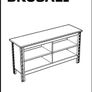 Brusali Tv Stand White Image 5