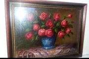 Bela Czene (1911-1999)oil still life