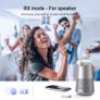 Bluetooth 6.0 Transmitter Receiver, Dual Connection, 18H Long Playtime, Mic for Calls, 2-in-1 Wireless Aux Bluetooth Adapter for TV, Airplane, Headphone, Airpods, Speaker, Car Image 7