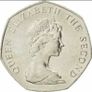Falkland Island 50 pence UNC 1998 Coin Image 4