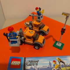 Lego 60054 Street Light repair truck x 2
