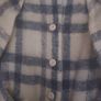 Donegal Design Vintage mohair wool cape coat (free post) Image 4