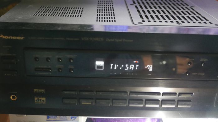 Pioneer Vsx-709rds Audio Video Receiver Tested +remote