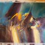 Large Hand Painted Oil on Canvas - Modern Abstract Impressionism Image 6