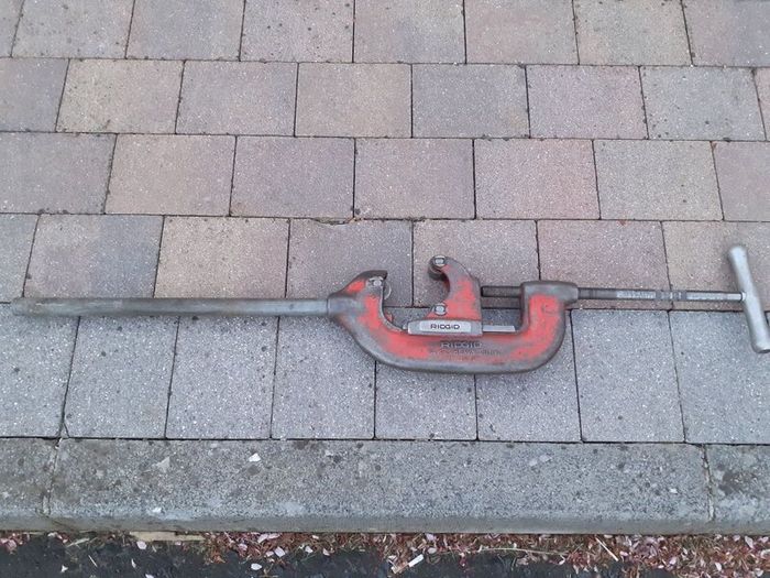 Ridgid 4s Heavy Duty Pipe Cutter