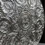 Middle Eastern Style Decorative Round Glass Serving Tray Image 3