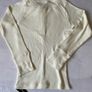 Brand new Girl's Cream Ribbon Top | Diamond buttons | Size 6yrs Image 4