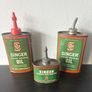 3 x Vintage Singer Sewing Machine Oil Tins Image 2