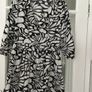 Ladies black and cream dress. Size 12 Image 3