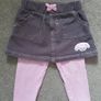 Skirted leggings & top, size: 9-12 months Image 2