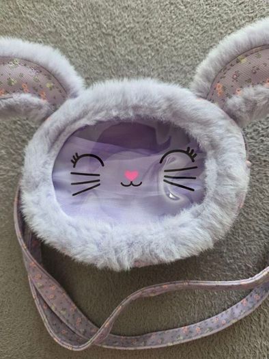 Bunny shaped small kids' side bag