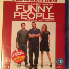 Funny People [2009] Adam Sandler, Seth Rogen, Leslie Mann, Eric Bana, Jonah Hill & Jason Schwartzman [2xBlu-ray Movie]