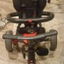 Toddlers trike (red and black) and rain cover Image 3