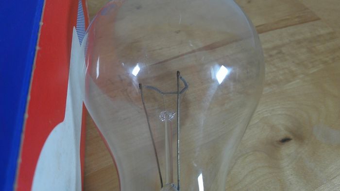Tungsram 300W E40 GES Goliath Screw Light Bulb Vintage Industrial Clear Lamp NOS