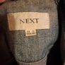 Next women's denim jacket size UK10 EU38 Postage included Image 6