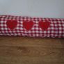 Red Heart Door/Window Draft Excluder Image 2
