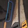 2 Vintage Hand Saws & 1 Eclipse Coping Saw. Image 2