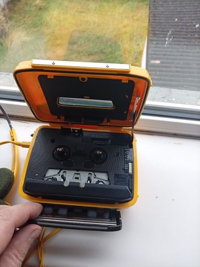 Vintage Sony Walkman Sports WM-AF59. Great condition. Very sturdy/robust.