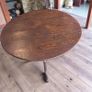 Antique Circular Tilt Table Image 2