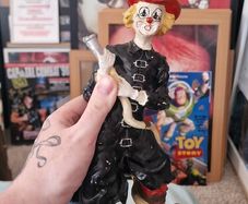 Fireman Clown Ornament
