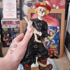 Fireman Clown Ornament