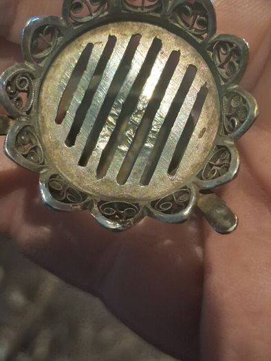 19th Century Sterling Silver Minature Tripod