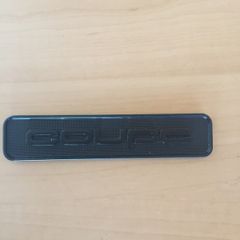 audi 80 coupe dash badge