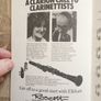 The Clarinettist's Bedside Book. By Paul Harvey. Rare First Edition Paperback In Good Condition. Image 10
