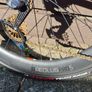 Trek Madone SL6 rim brake in vibrant red. Image 4