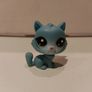 Littlest Pet Shop Radiant Bluepaws Cat 2004 Image 6