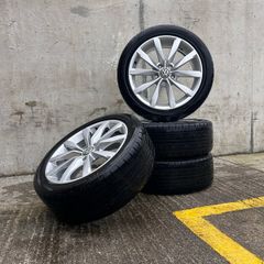 Genuine Volkswagen 17" Alloys & Tyres - Bridgestone