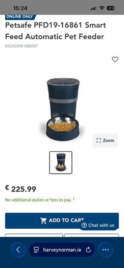 PETSAFE Smart Feed Automatic Pet Feeder New