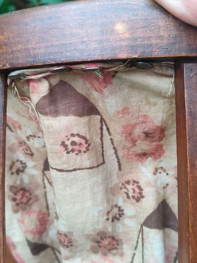 26" Edwardian Mahogany Sewing Basket