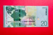 St Thomas &amp; Prince  20. Dobras.   2016   PICK  72a ( Uncirculated )
