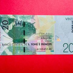 St Thomas & Prince  20. Dobras.   2016   PICK  72a ( Uncirculated )