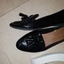 Next croc effect black pumps uk4 Image 4